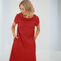 Stilvolles Sommerkleid aus Leinen-Baumwoll-Mix - LinaLuft