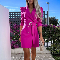 Trendiges Blazerkleid mit Gürtel - Romy