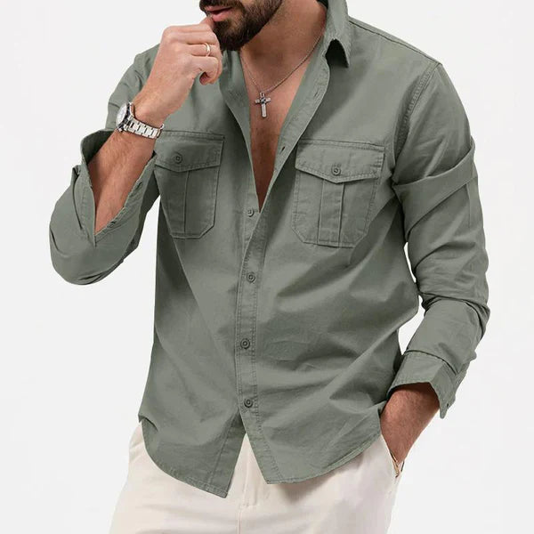 Robustes Herren Cargo Hemd - Tobias