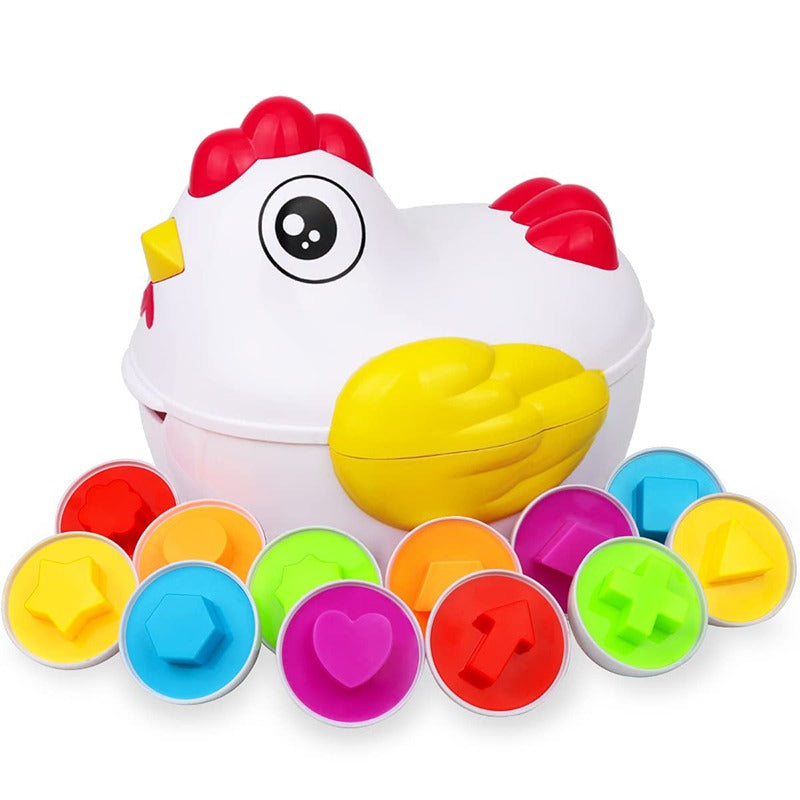 Creative Egg Puzzle for Children - EggCiting Puzzle Set