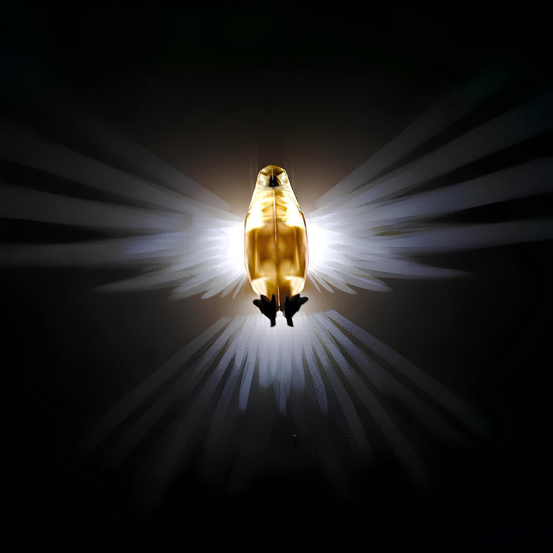 Beleuchtete Flügel-Wandleuchte - LumaWings