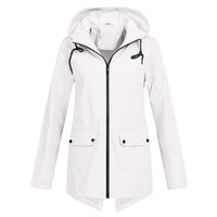 Trendy Dames Regenjas met Capuchon - Liora