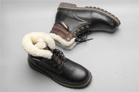 Leder-Winterstiefel | Mit herrlich warmem Wollfutter