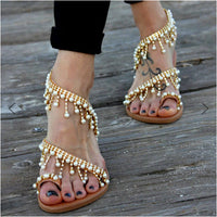Orthopedische Dames Sandalen met Parelaccent – Amara