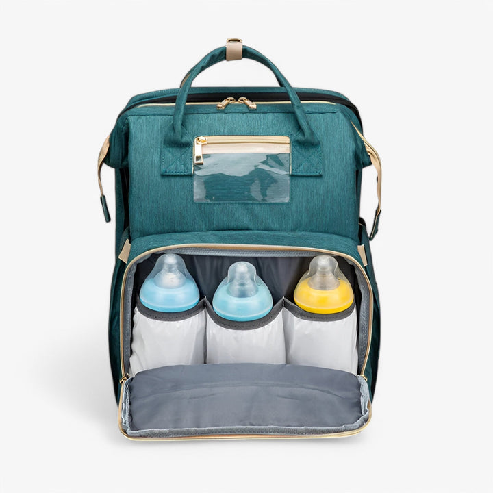 Multifunktionale Pflegetasche mit ausziehbarem Babybett – Noëlle