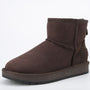 Inoe Wildleder Winterschuhe | Echte Schafwolle, super warm & weich