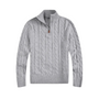 Bequemer Herren-Sweater mit halbem Reißverschluss - Vincent