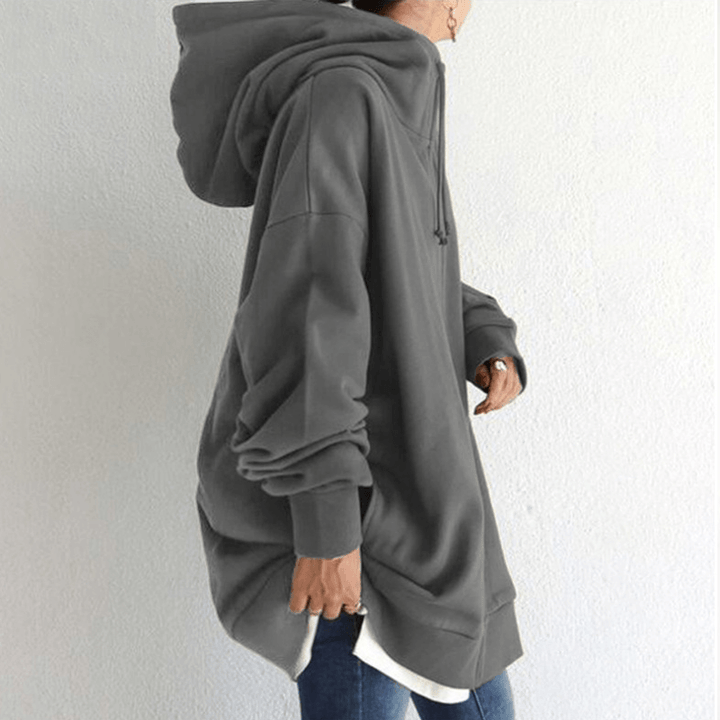 Bequemer Damenpullover mit Kapuze - ComfyHood