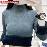 Eloise Samtgefütterter Rollkragenpullover | Stilvoll & warm