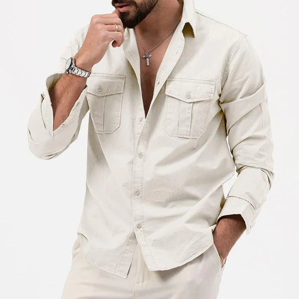 Robustes Herren Cargo Hemd - Tobias