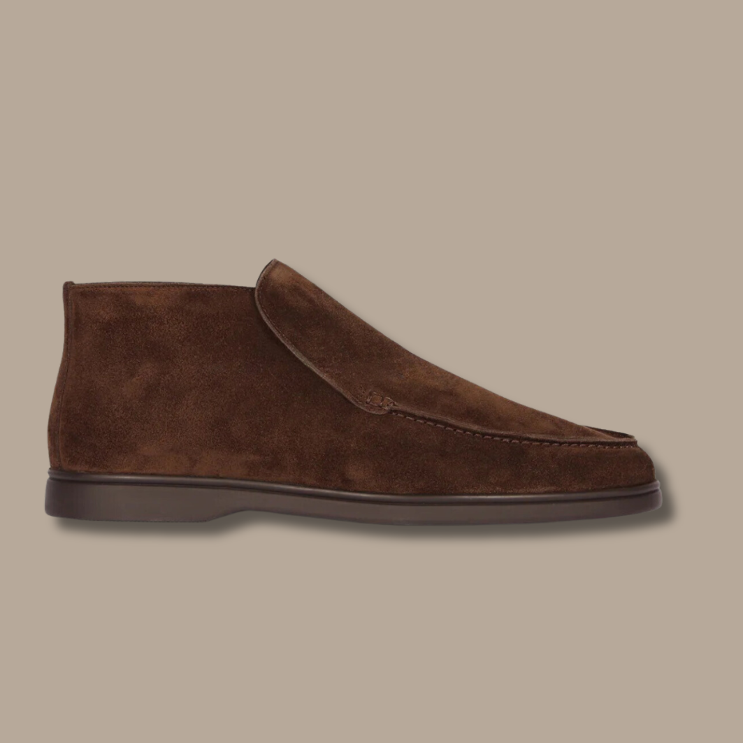 Luxe Suede Loafers - Alden