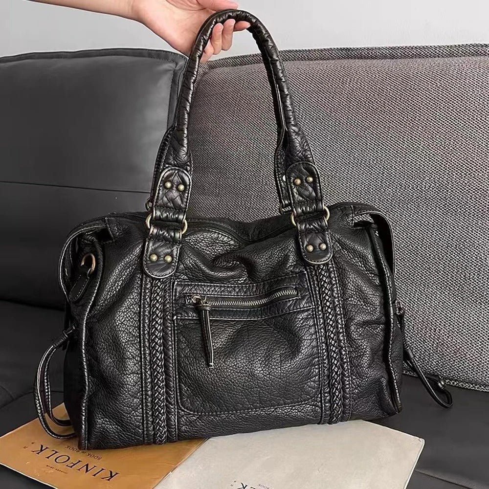 Vintage-Ledertasche - Marisol