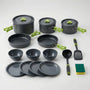 16-Piece Nesting Camping Cookware Set -  Camprova