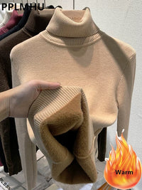 Eloise Samtgefütterter Rollkragenpullover | Stilvoll & warm