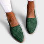 Woven Leather Moccasins for Women 2