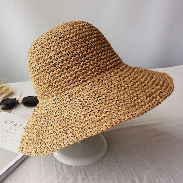 Weich fallender Retro-Flachhut für den Sommer – Emma