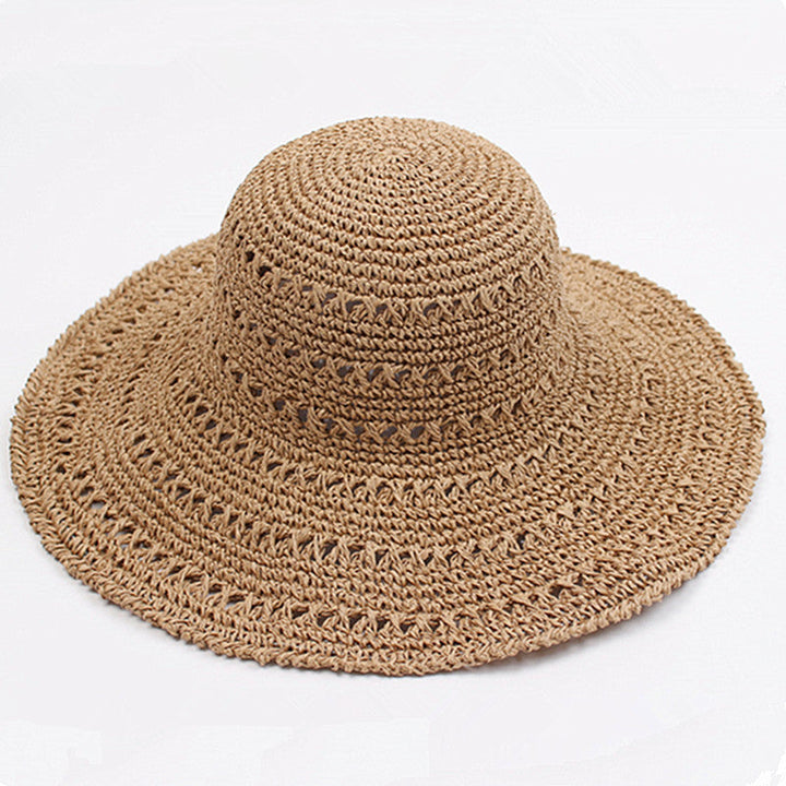 Weich fallender Retro-Flachhut für den Sommer – Emma