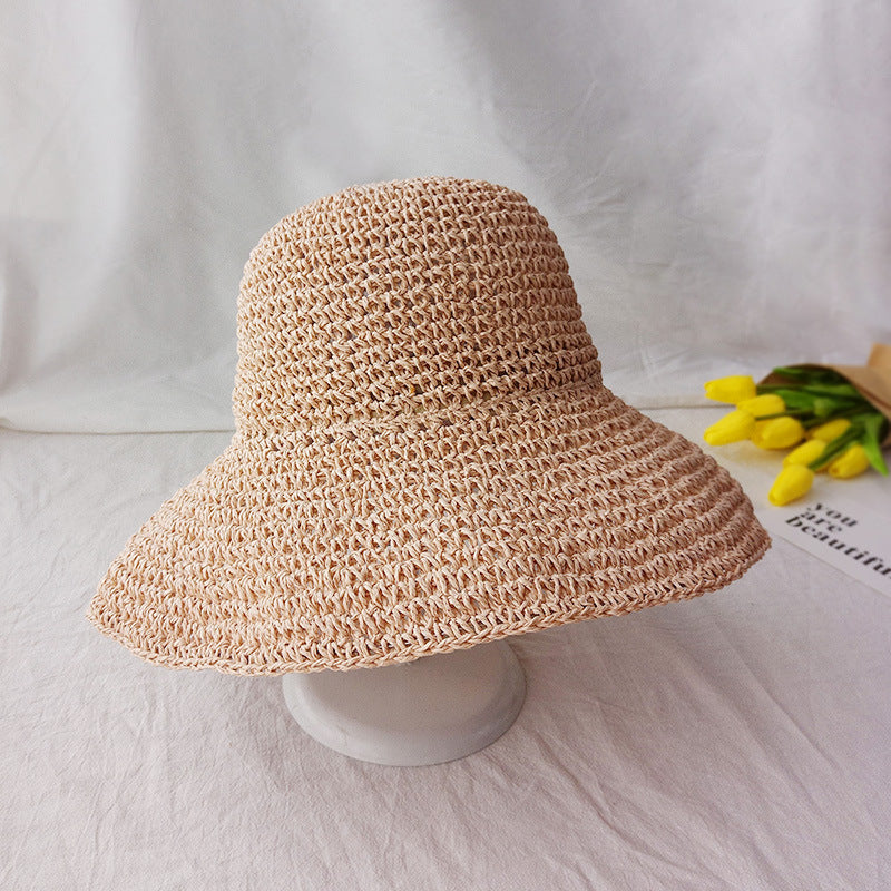 Weich fallender Retro-Flachhut für den Sommer – Emma