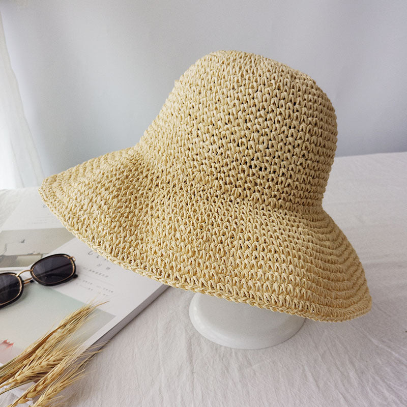 Weich fallender Retro-Flachhut für den Sommer – Emma