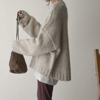 Oversized Strickpullover - AutumnComfort