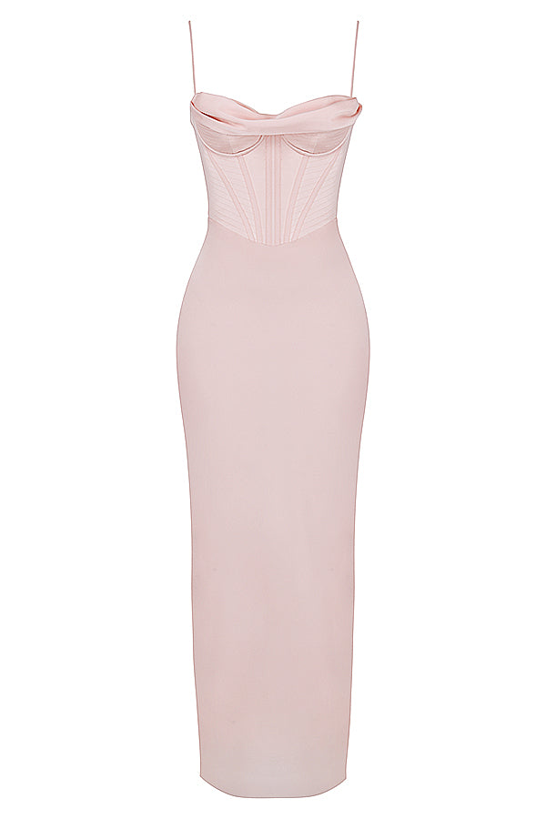 Trendiges Korsett Maxi-Kleid - Isabella
