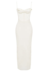 Trendiges Korsett Maxi-Kleid - Isabella
