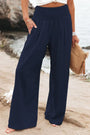 Damen-Leinen-Sommerhose mit Luftigem Schnitt und Entspannter Passform – Alvera
