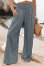 Damen-Leinen-Sommerhose mit Luftigem Schnitt und Entspannter Passform – Alvera