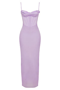 Trendiges Korsett Maxi-Kleid - Isabella