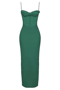 Trendiges Korsett Maxi-Kleid - Isabella