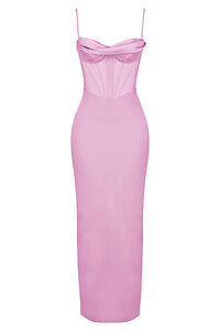 Trendiges Korsett Maxi-Kleid - Isabella