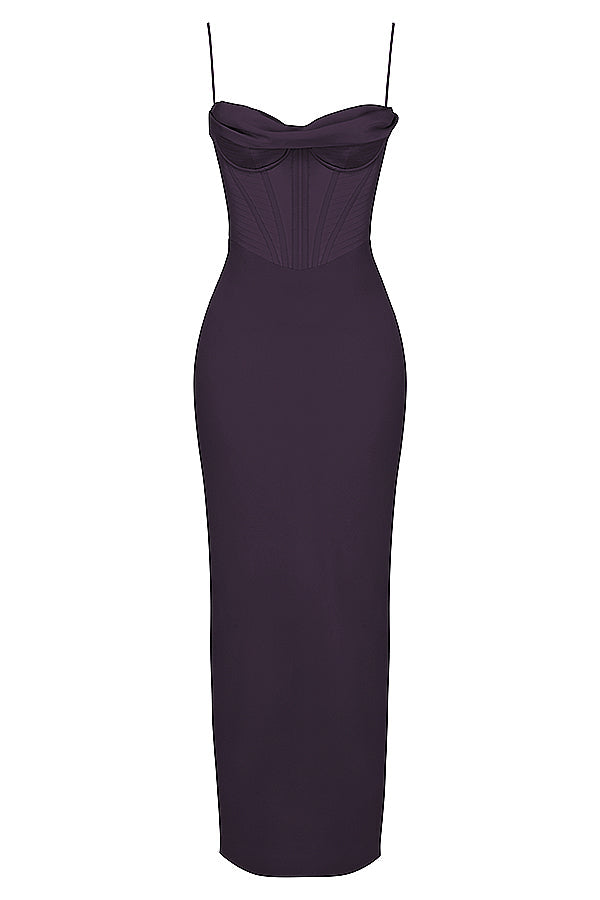 Trendiges Korsett Maxi-Kleid - Isabella