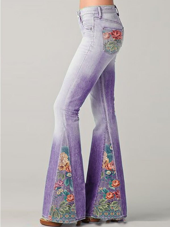 Modische Damen Schlagjeans - Luna