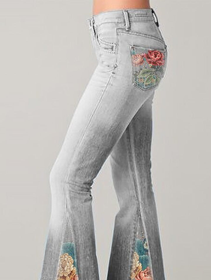 Modische Damen Schlagjeans - Luna