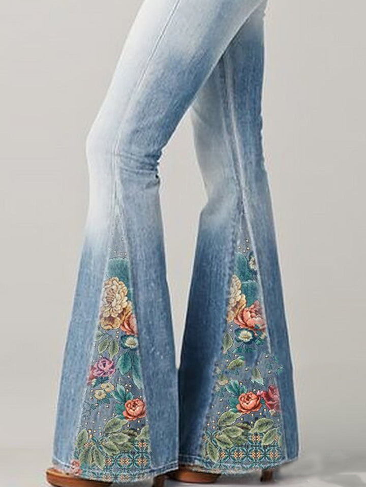 Modische Damen Schlagjeans - Luna