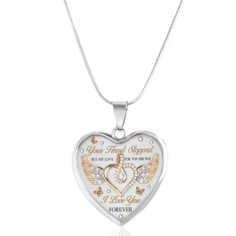 Gegraveerde Hartketting – Sofie “Forever”