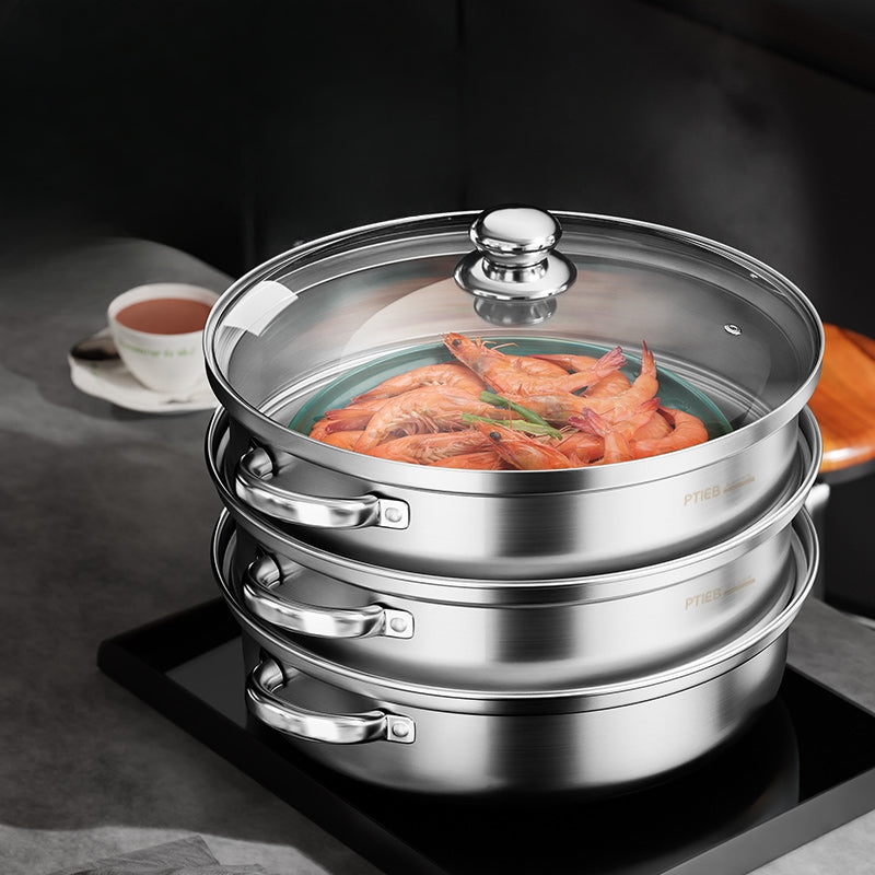 3-Layer Food Steamer - NutriSteam