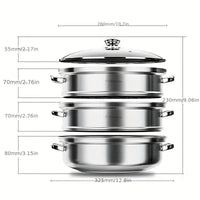 3-Layer Food Steamer - NutriSteam