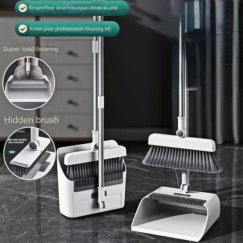 Multifunctionele Bezem en Stoffer Set - SweepMaster