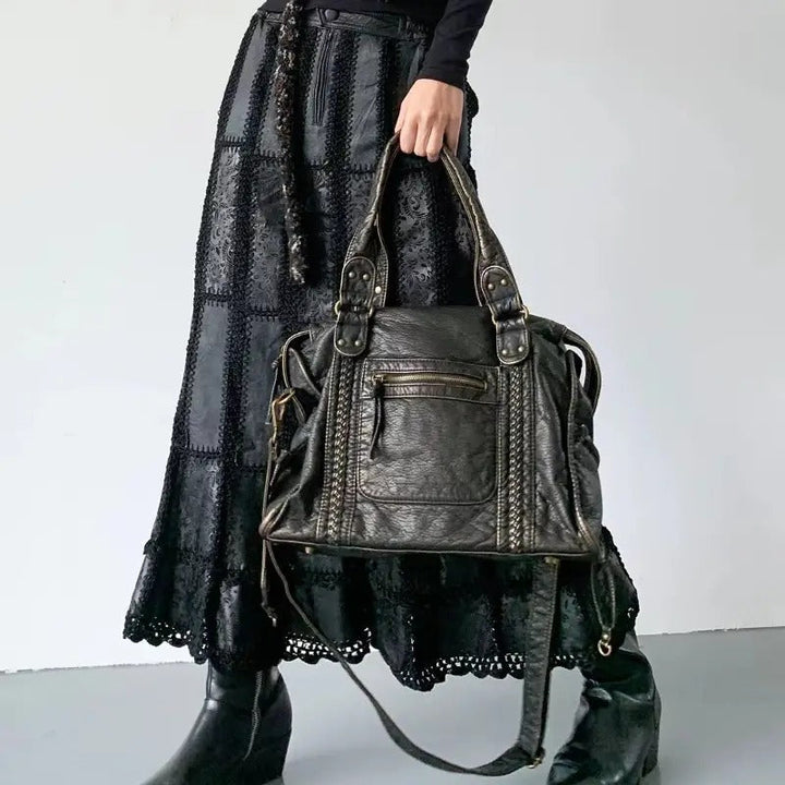 Vintage-Ledertasche - Marisol