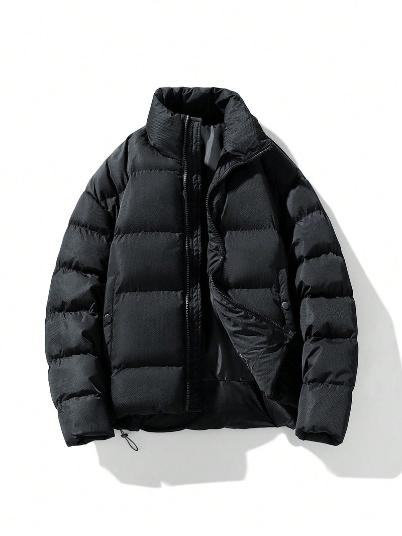 Oversize Fluoreszierender Herren-Wintermantel - Vigoro