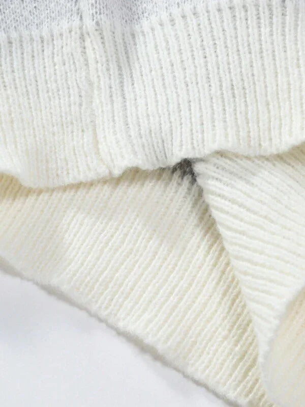 Herrenpullover mit grafischem Print - Arvid
