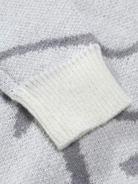 Herrenpullover mit grafischem Print - Arvid