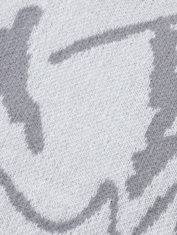 Herrenpullover mit grafischem Print - Arvid