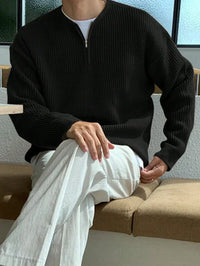 Oversize Zip-Up Pullover für Herren - Havron