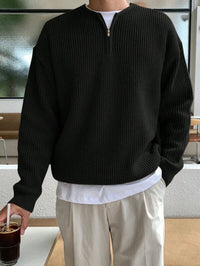 Oversize Zip-Up Pullover für Herren - Havron