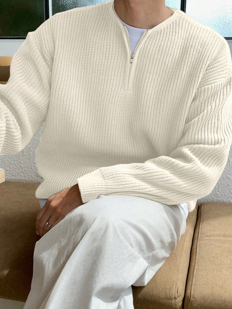 Oversize Zip-Up Pullover für Herren - Havron