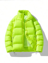 Oversize Fluoreszierender Herren-Wintermantel - Vigoro