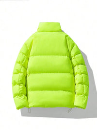 Oversize Fluoreszierender Herren-Wintermantel - Vigoro