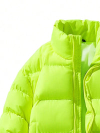 Oversize Fluoreszierender Herren-Wintermantel - Vigoro